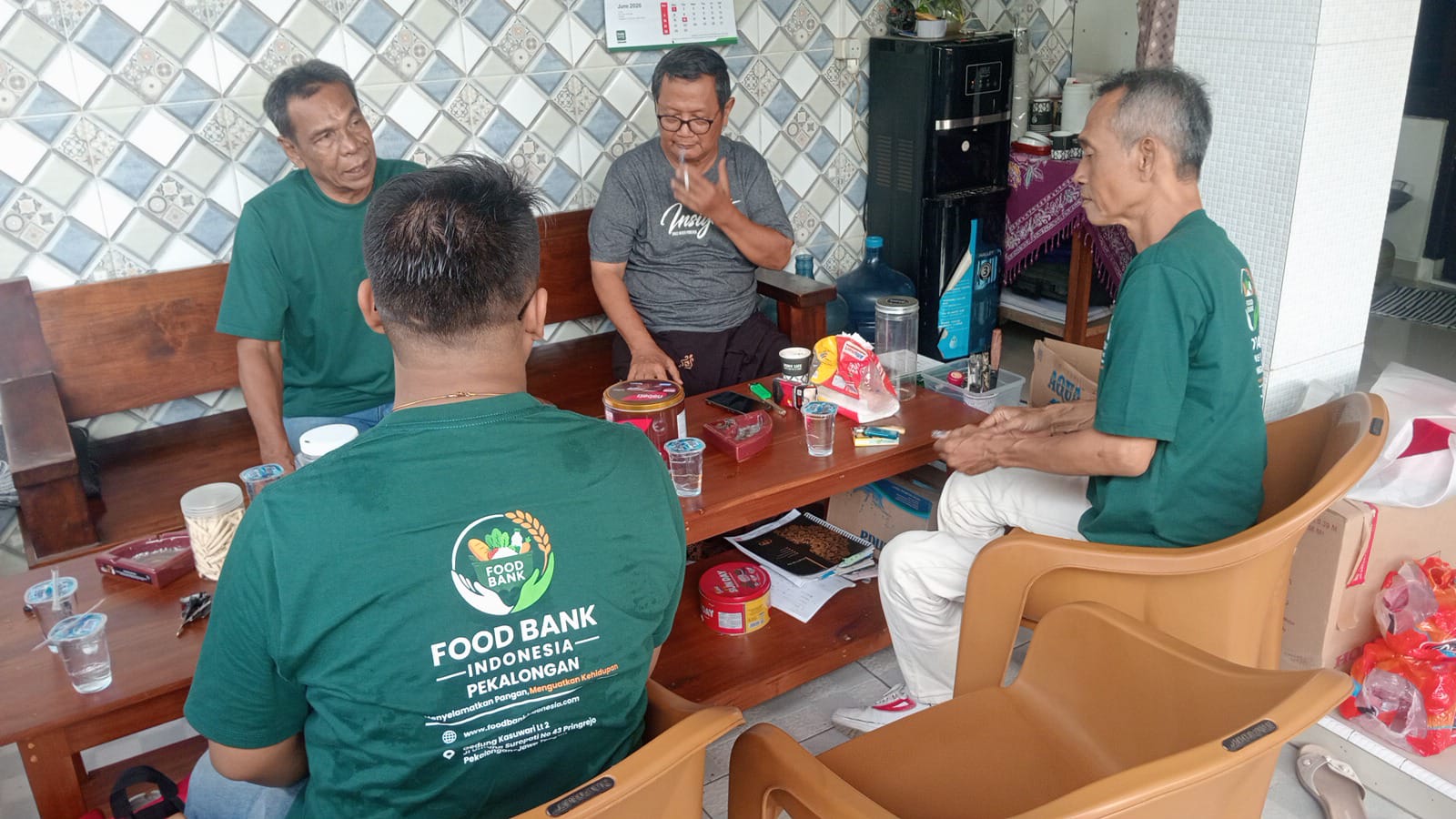 Rapat koordinasi tim FBI