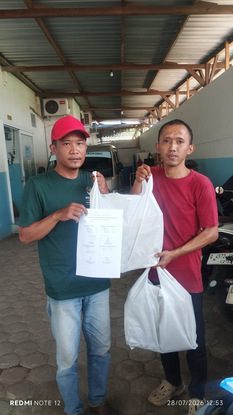 Penyaluran hari selasa,28/07/26
