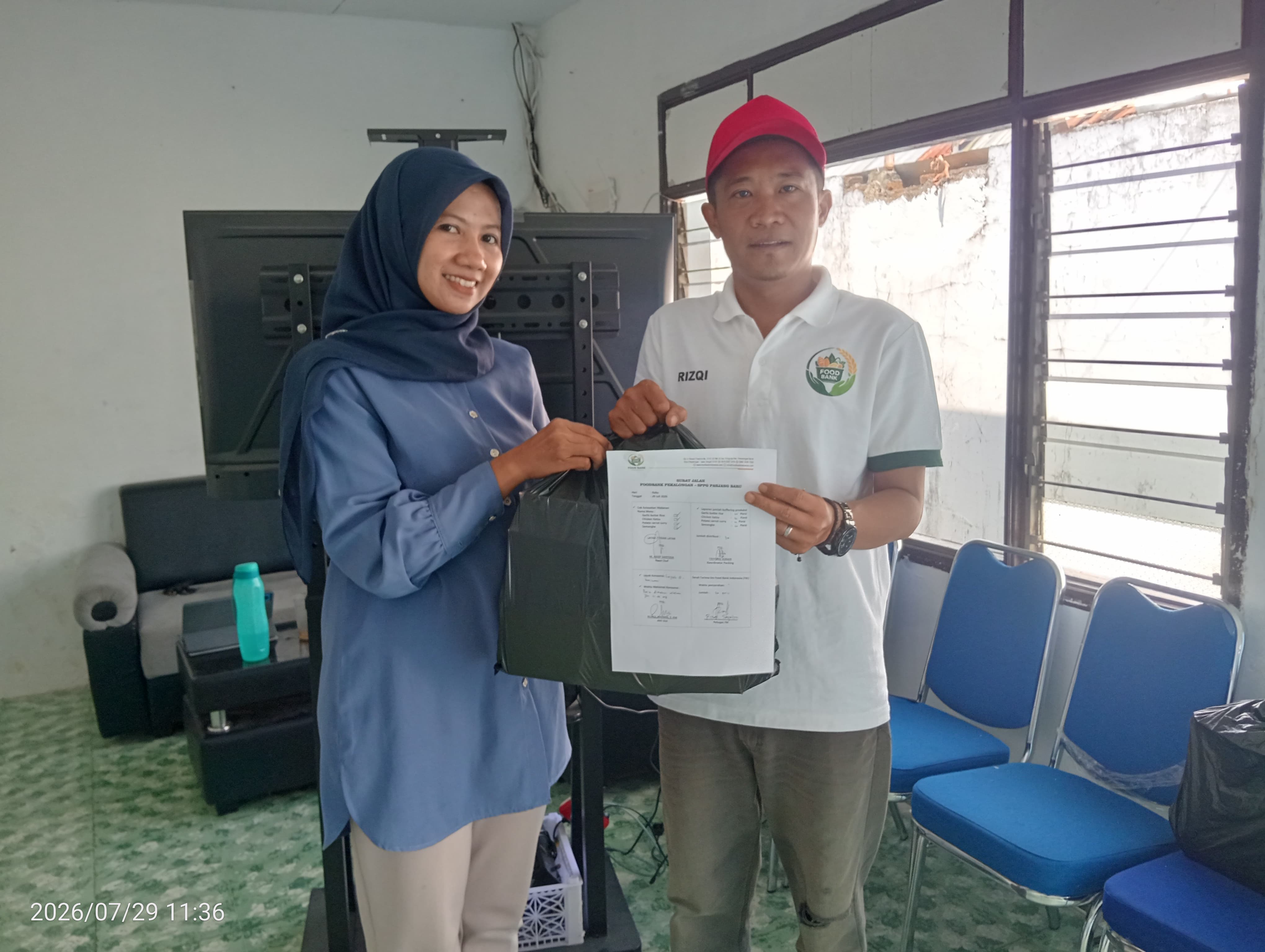 Penyaluran hari rabu, 29/07/26