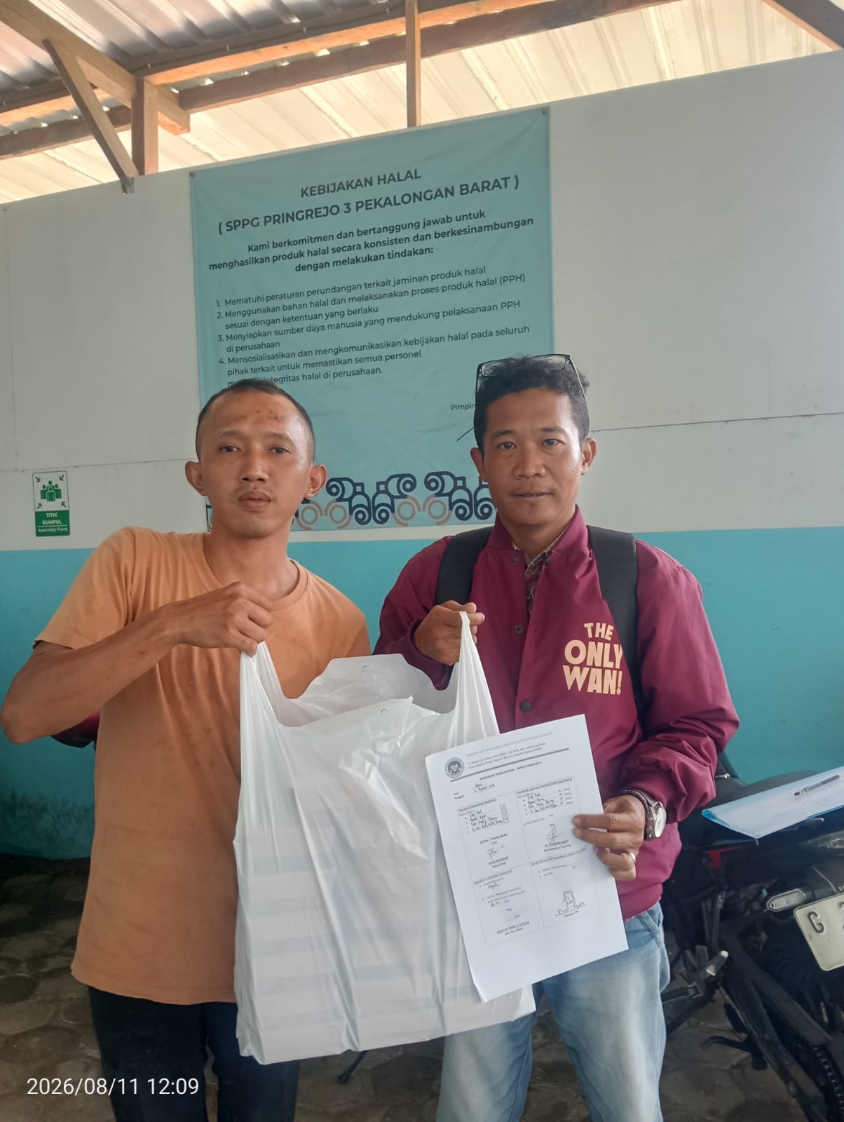Penyaluran hari selasa,11/08/26