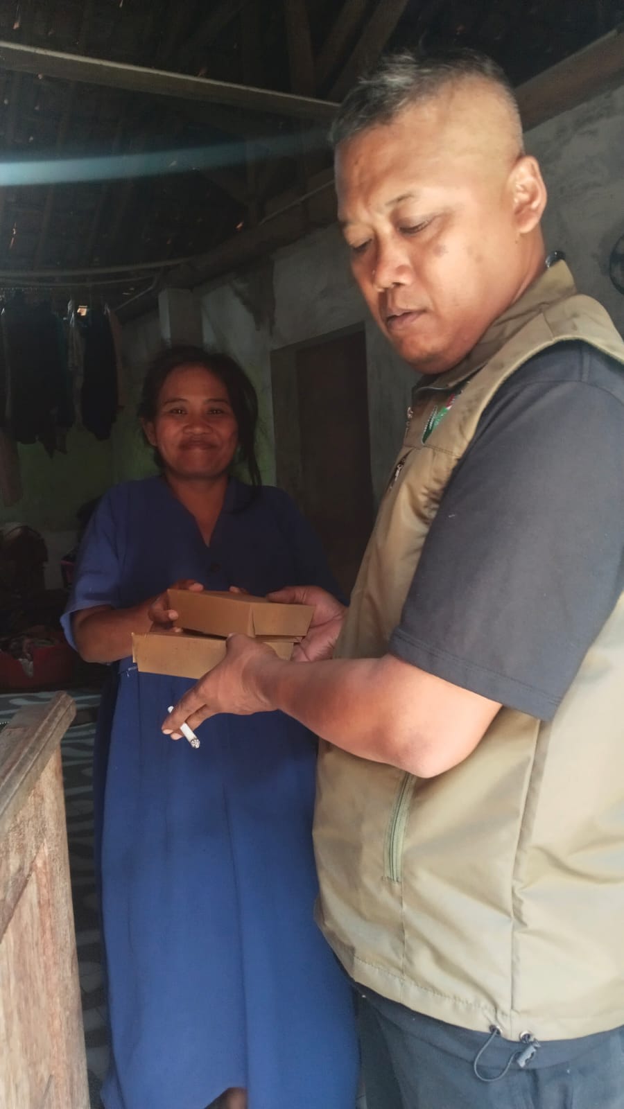 Kegiatan penyaluran di kota pekalongan