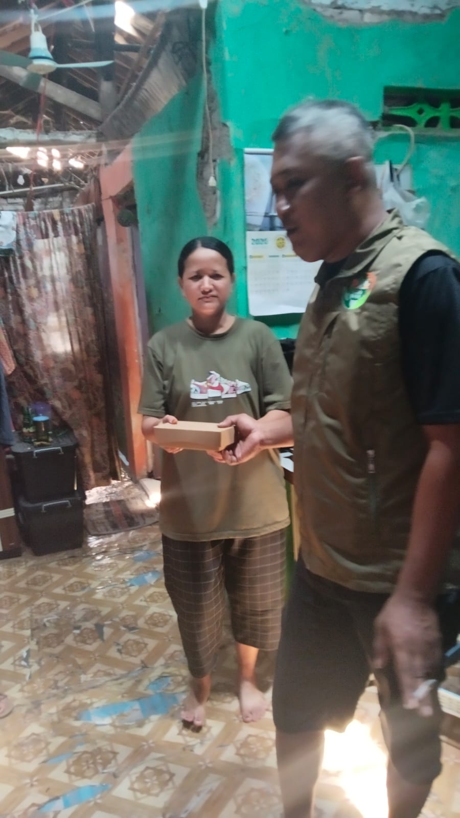 Kegiatan penyaluran di kota pekalongan