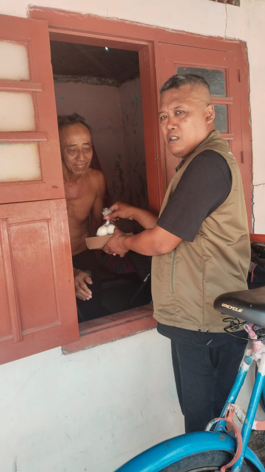 Kegiatan penyaluran di kota pekalongan